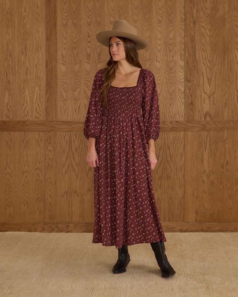 Della Dress || Harvest Berry