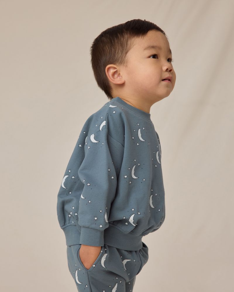 Relaxed Sweatshirt | Silver Moons