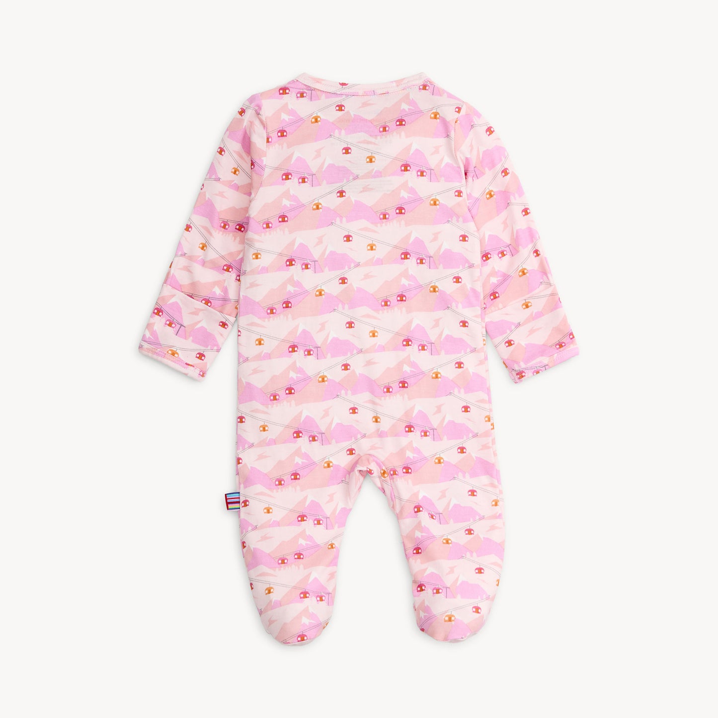 Magnetic Footie | Pink Apres Chic