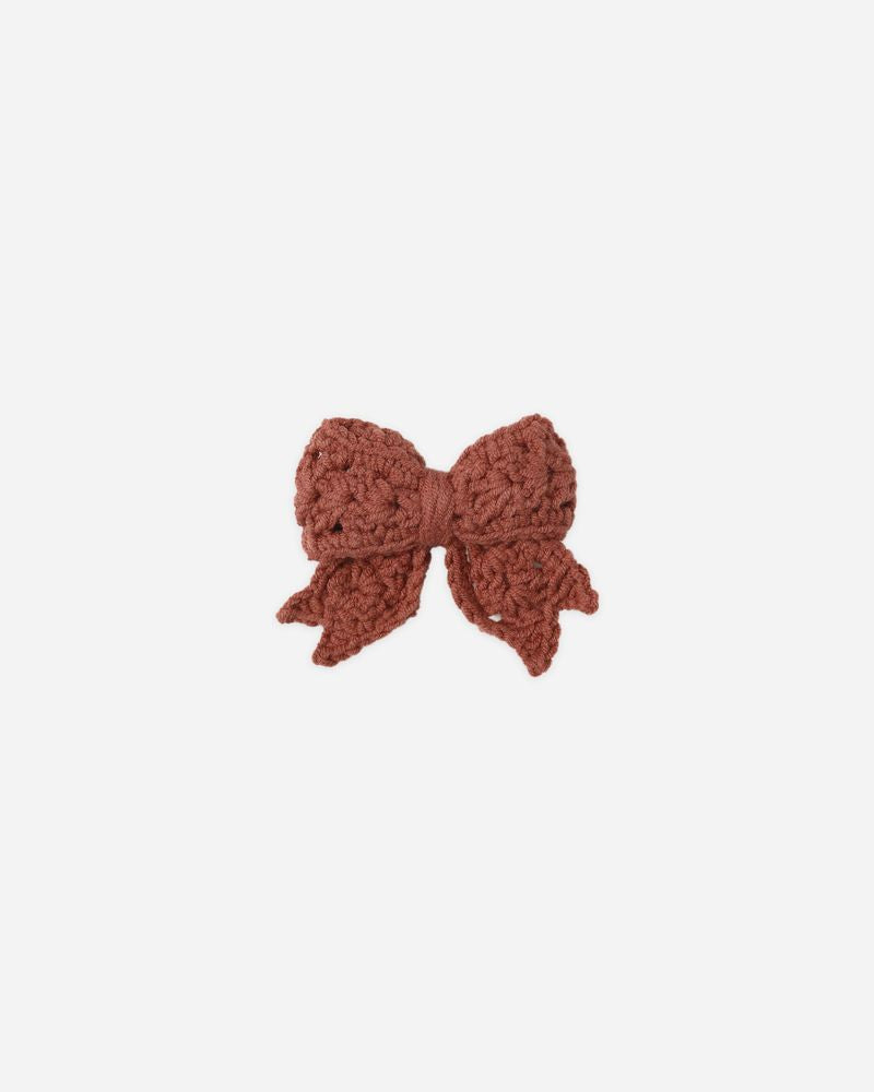 Crochet Bow | Cranberry