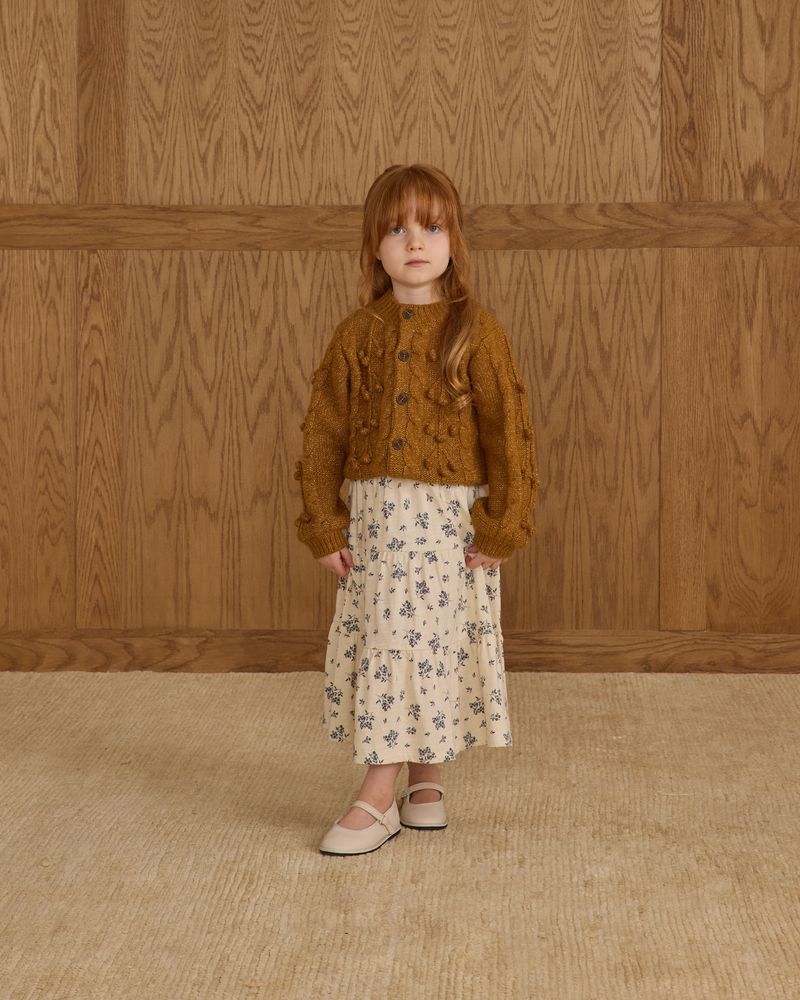 Bobble Cardigan | Golden