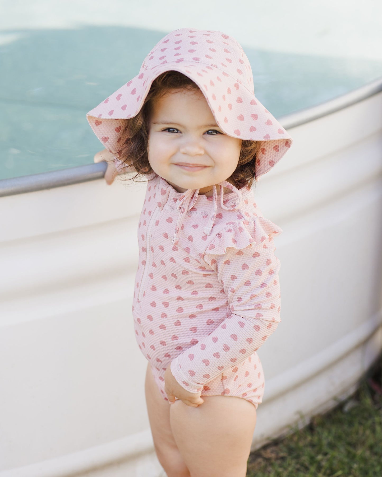 Byron Rashguard One-Piece I Hearts