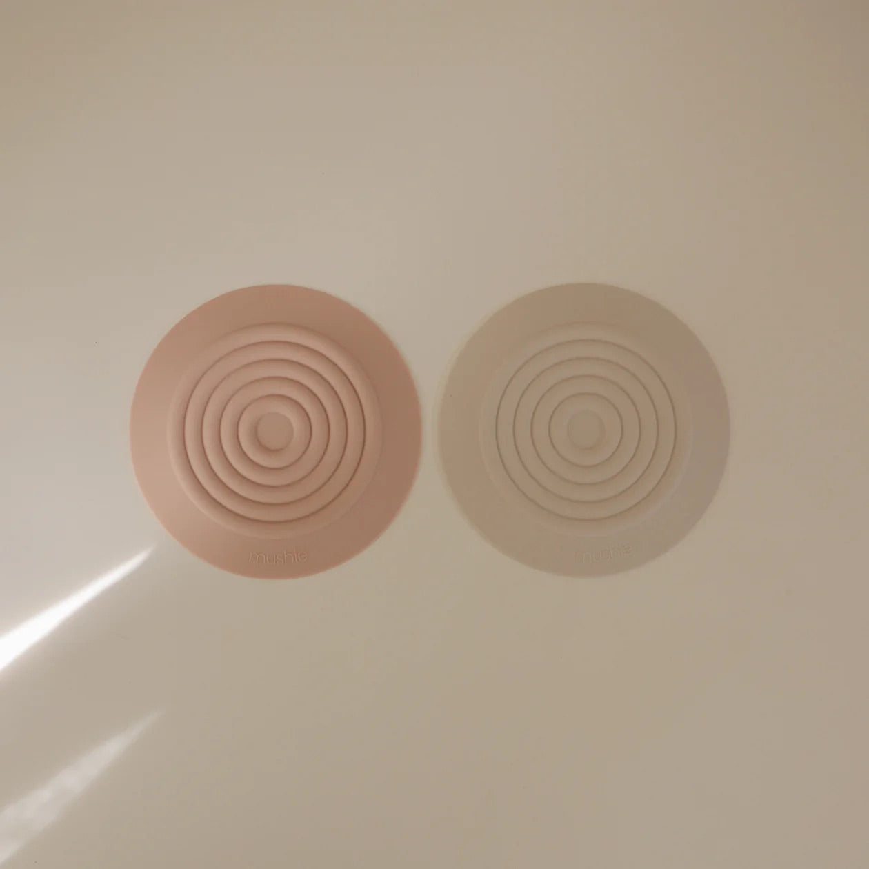 Silicone Drain Stopper I Blush/Shifting Sand