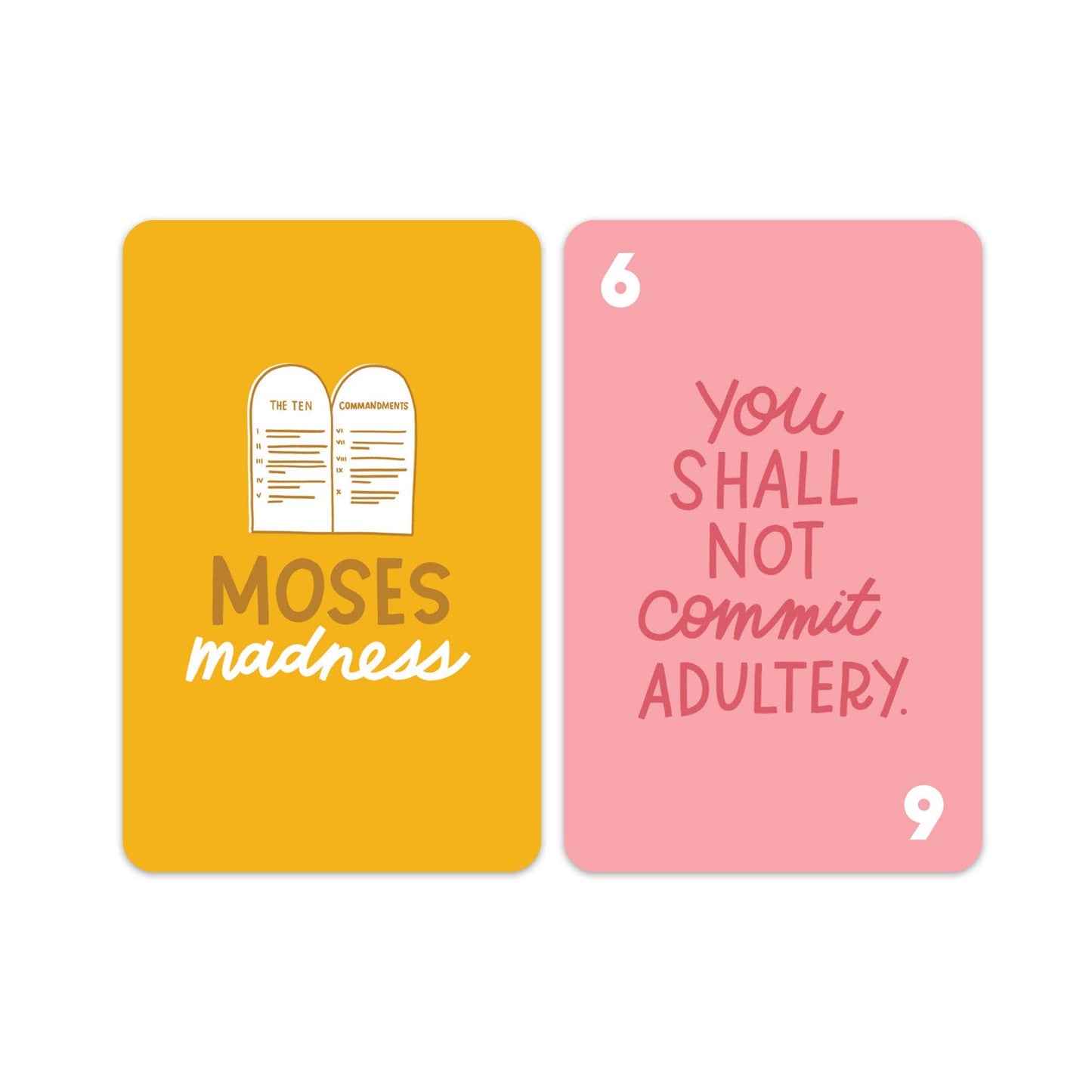 Moses Madness Card Game