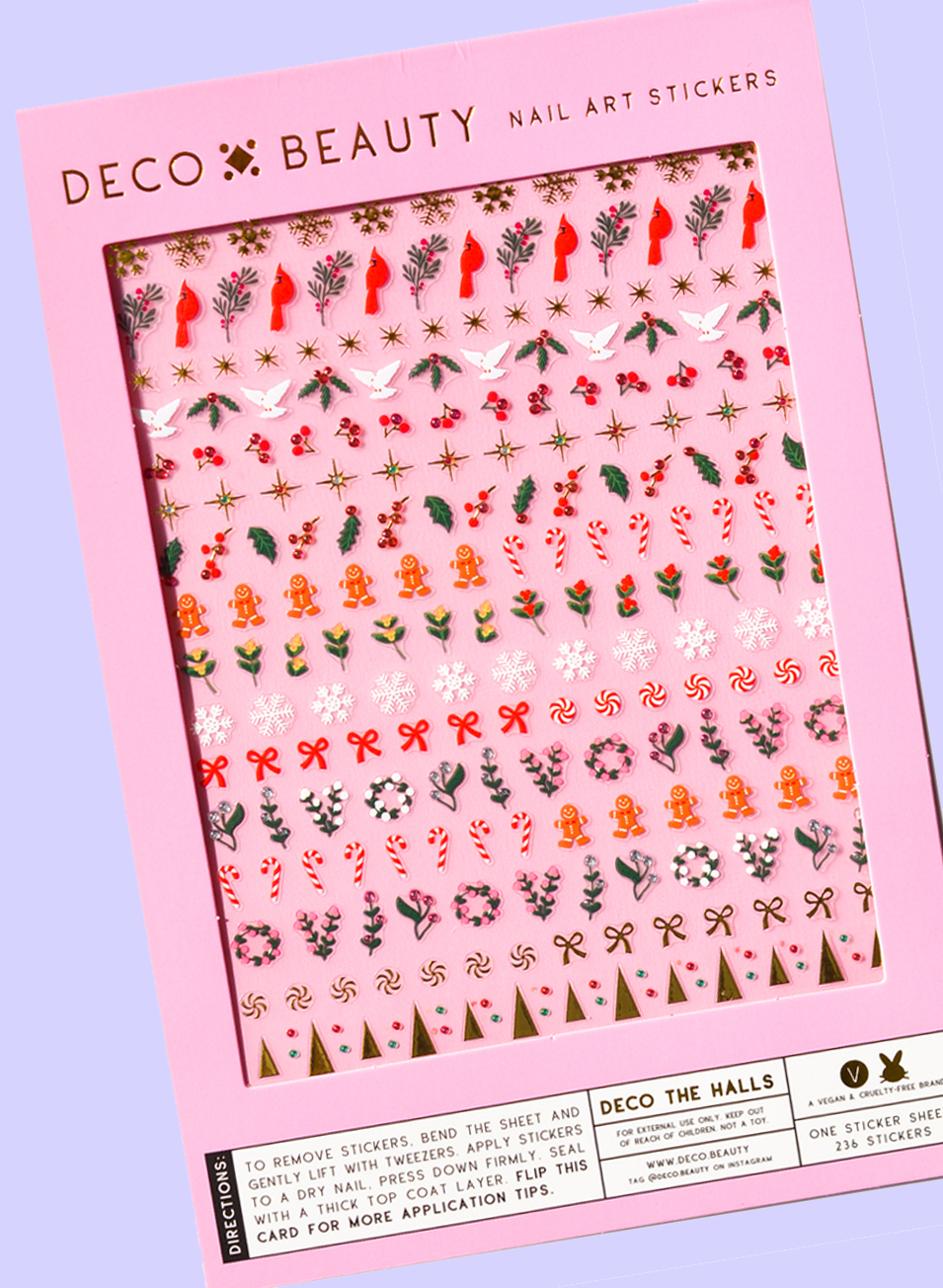 Nail Art Stickers | Deco The Halls