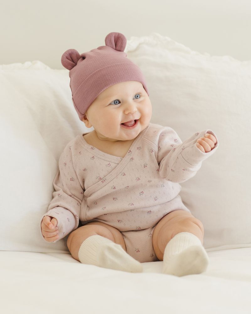 Side Snap Bodysuit | Lilac Ditsy