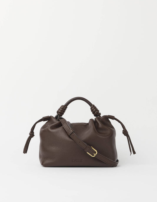 Kiki Mini |  Chocolate Soft Grain Leather