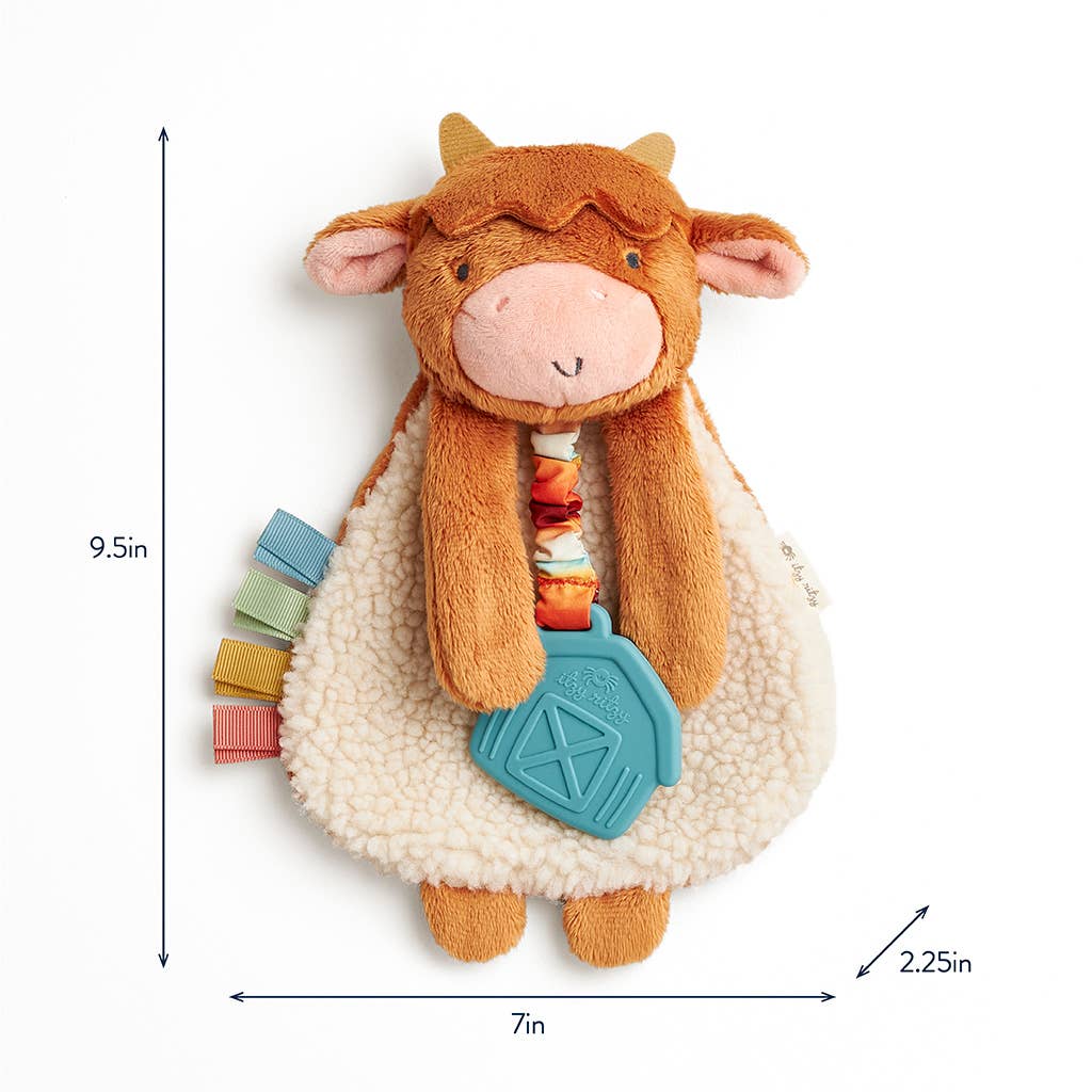 Itzy Friends Lovey™ Plush I Highland Cow