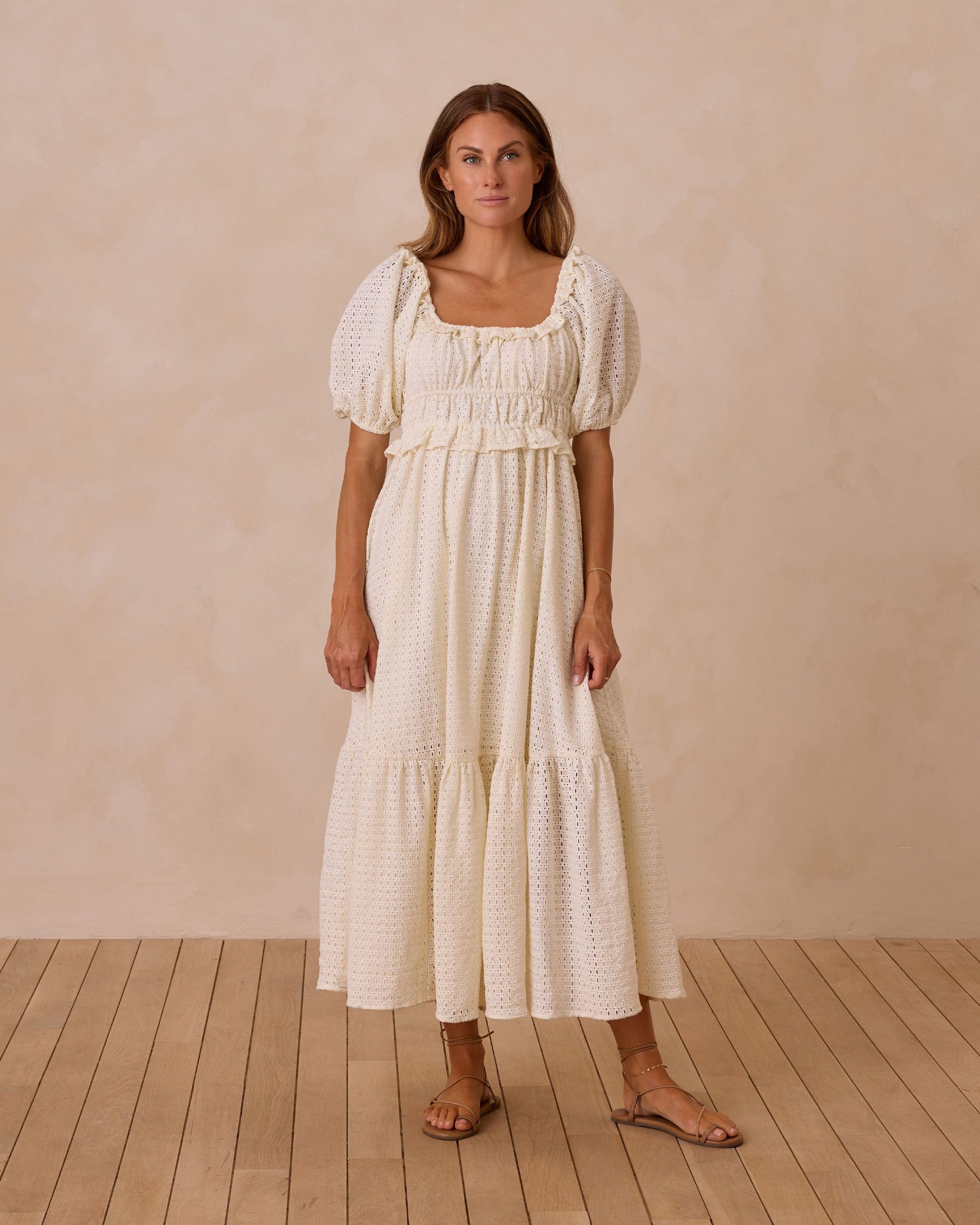 ivory women's dress Women's Tenley Dress I Ivory – shopfrancisandco
