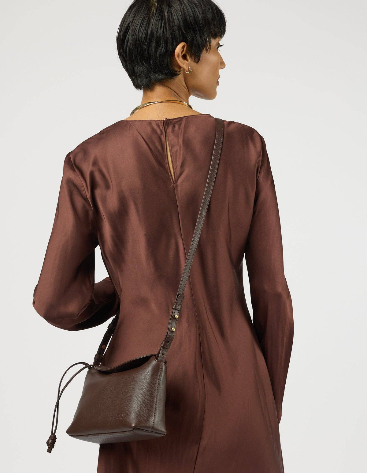 Sienna Mini - Chocolate Soft Grain Leather: Chocolate / Soft Grain Leather / Mini