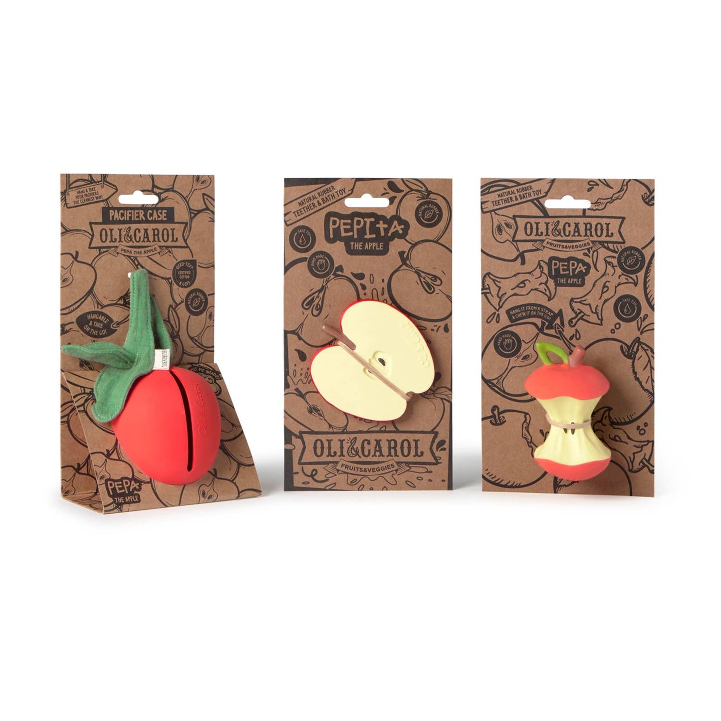 Pacifier Case | Pepa the Apple