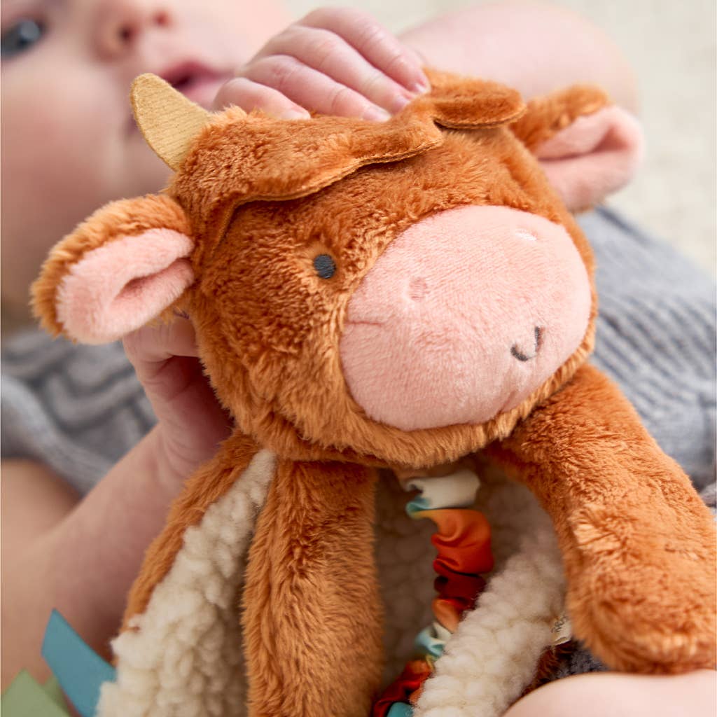 Itzy Friends Lovey™ Plush I Highland Cow