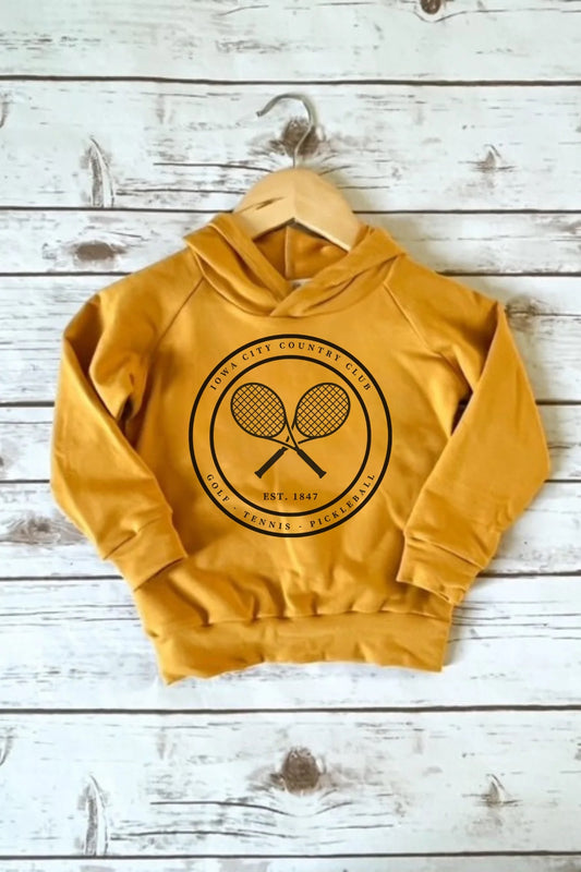 Tennis Hoodie I Iowa City
