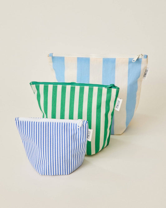 Zipper Pouch Set | Stripe