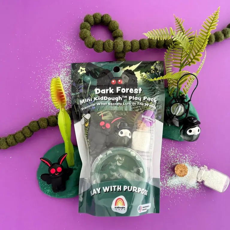 KidDough Mini Play Pack | Dark Forest