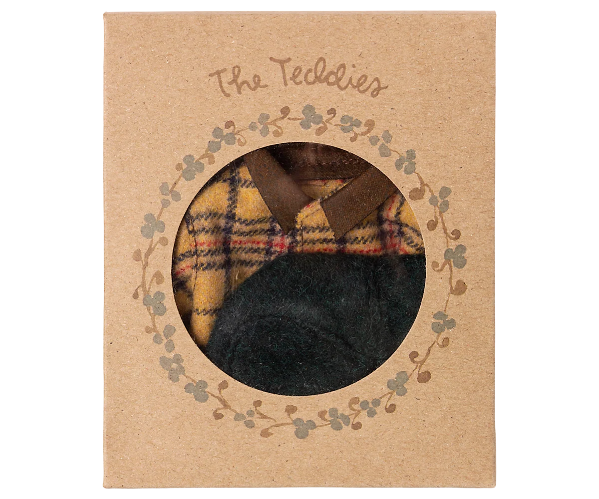 Woodsman Jacket and Hat For Teddy Dad