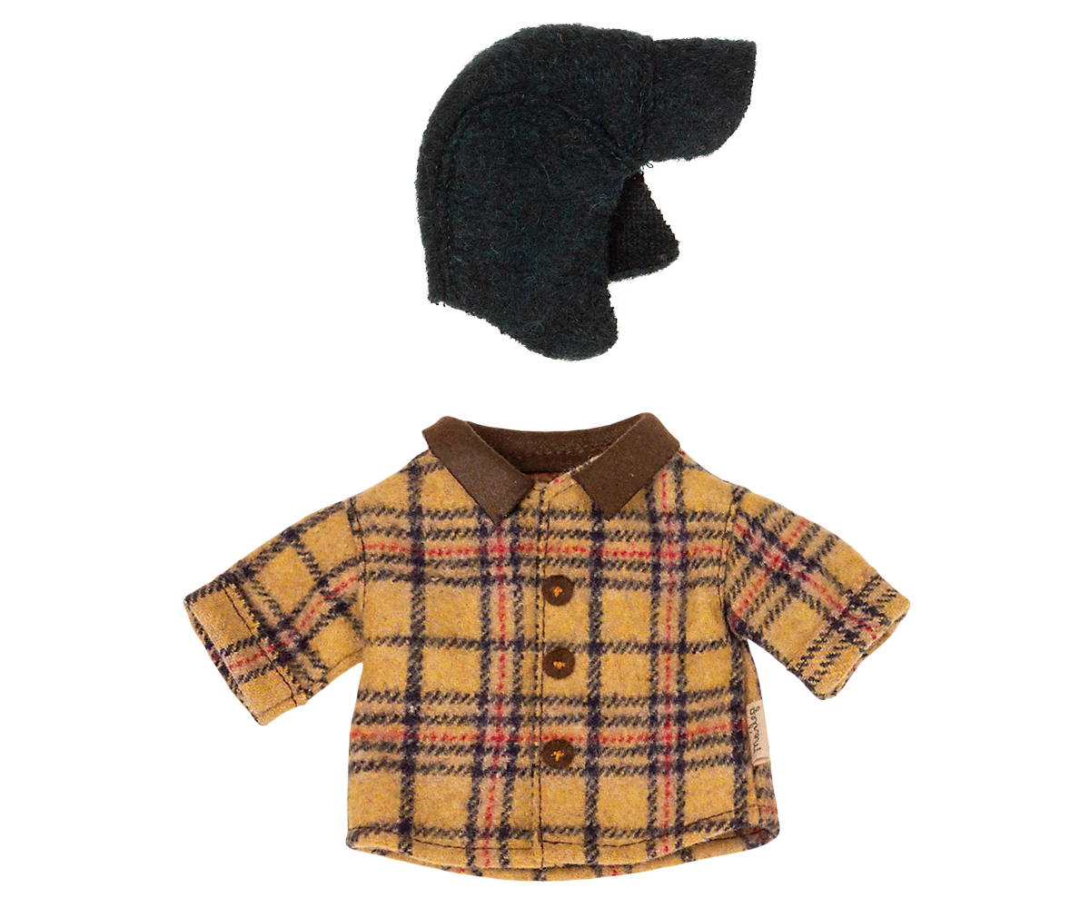 Woodsman Jacket and Hat For Teddy Dad