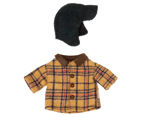 Woodsman Jacket and Hat For Teddy Dad