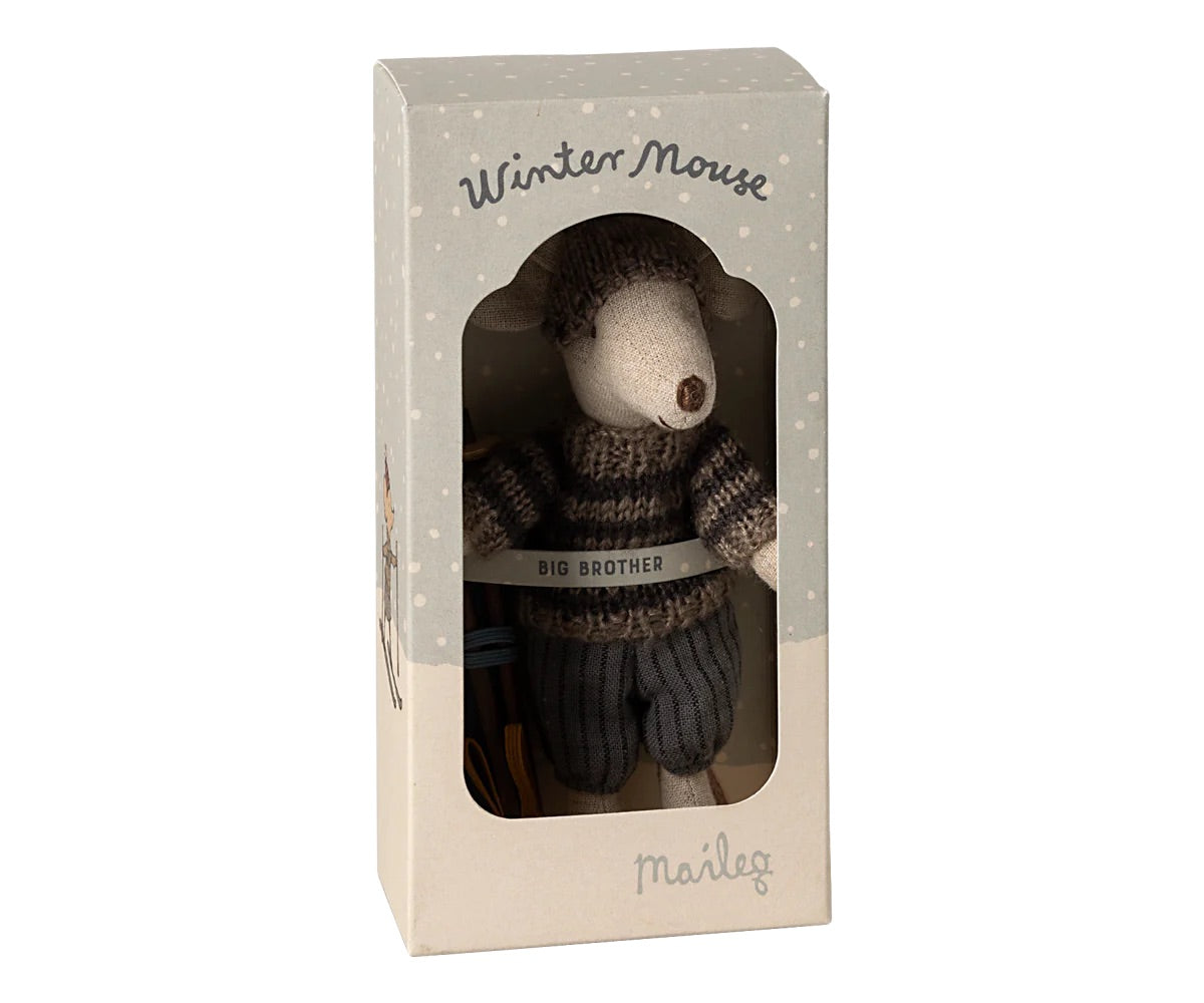 Big Brother Winter Mouse I Grey