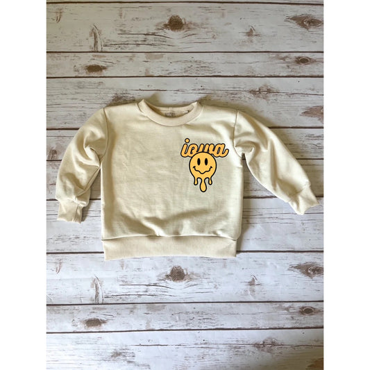 Oat Smiley Track Pullover | Iowa