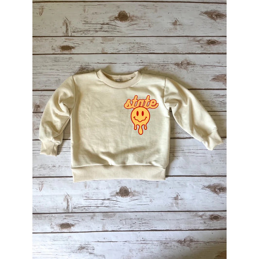 Oat Smiley Track Pullover | State
