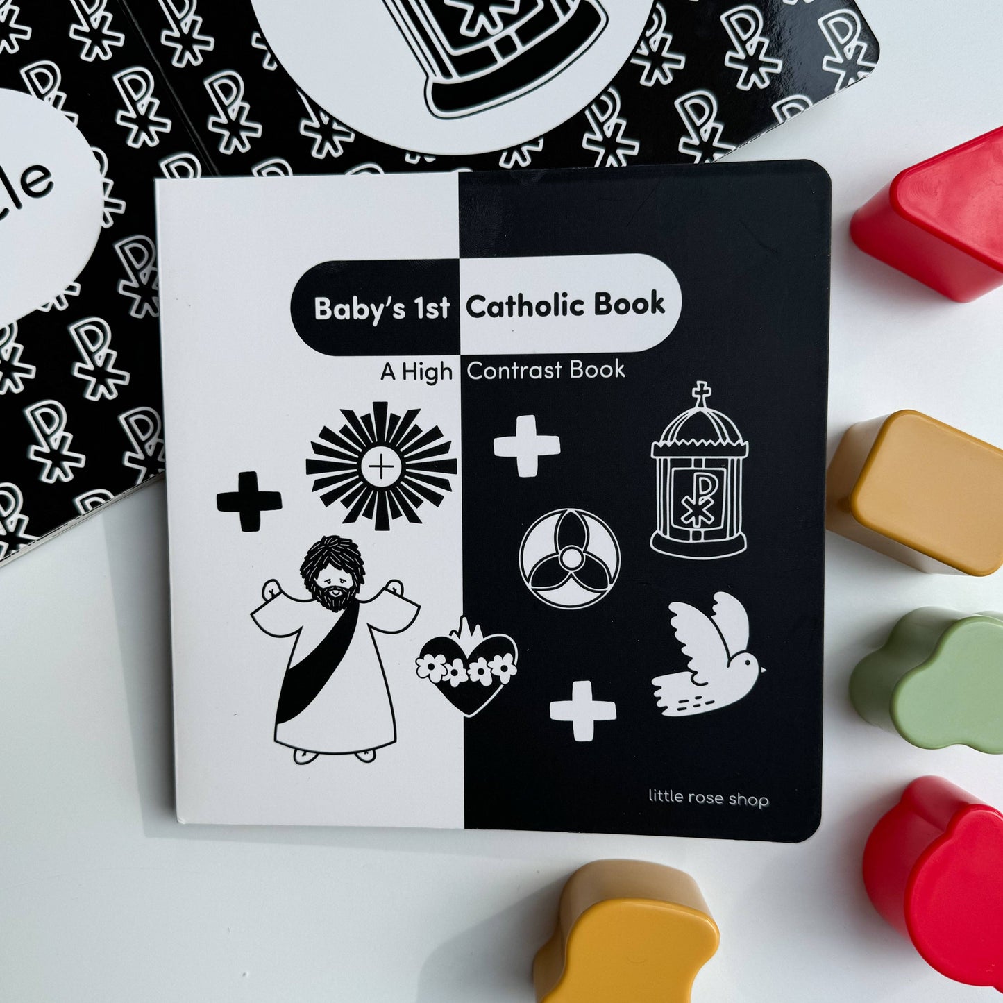 Baby's 1st Catholic Book | A High Contrast Board Book