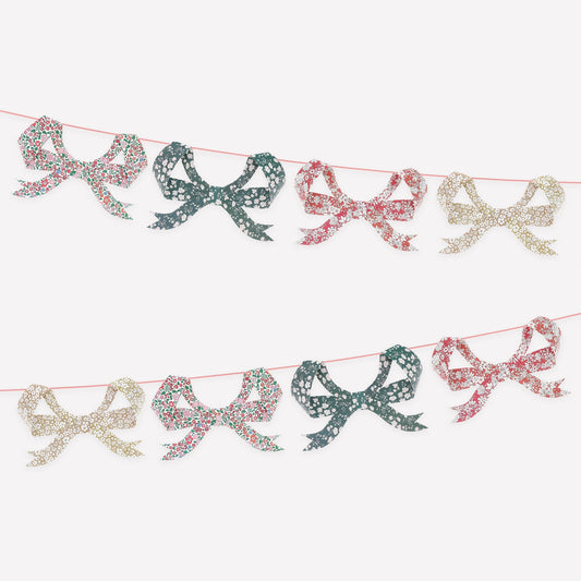 Meri Meri x Liberty | Festive Bow Garland