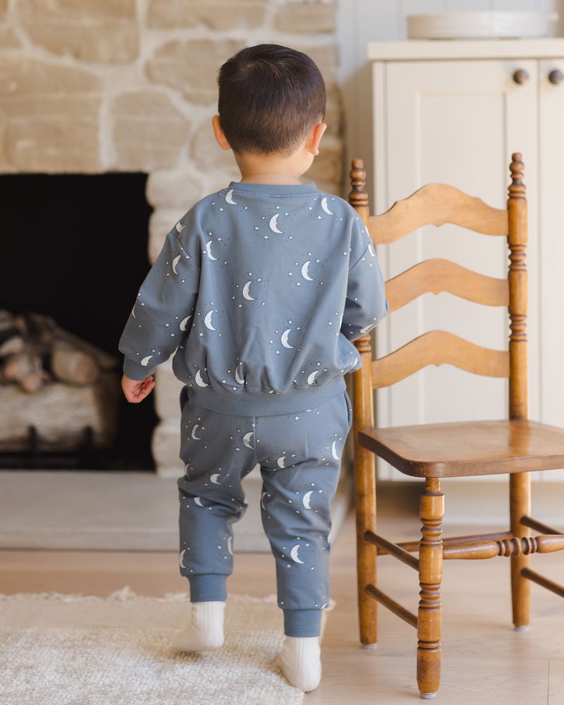 Relaxed Sweatshirt | Silver Moons