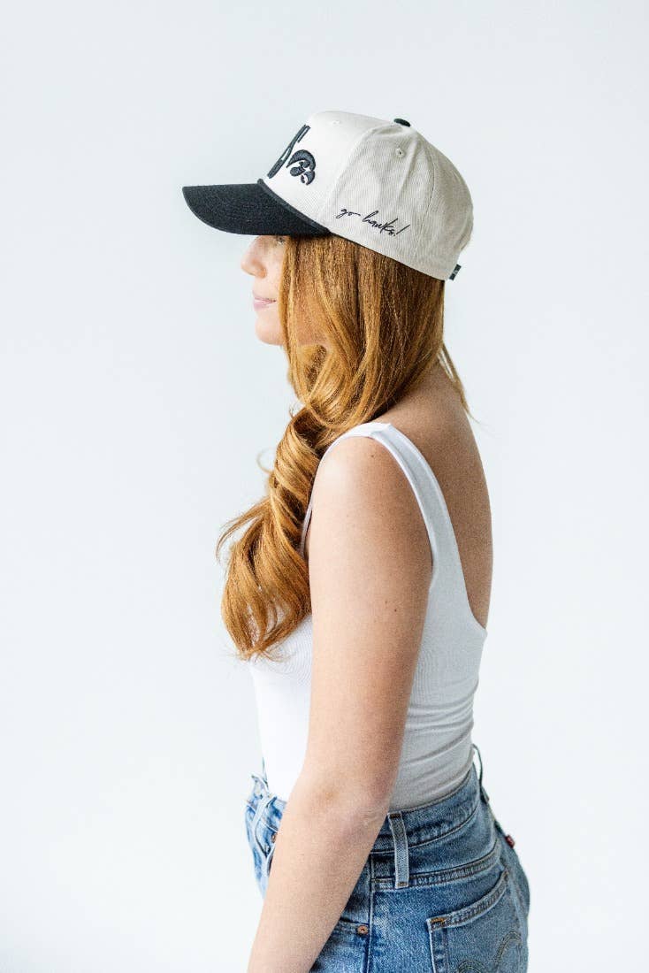 Saturday Stretch Canvas Trucker Hat | Iowa
