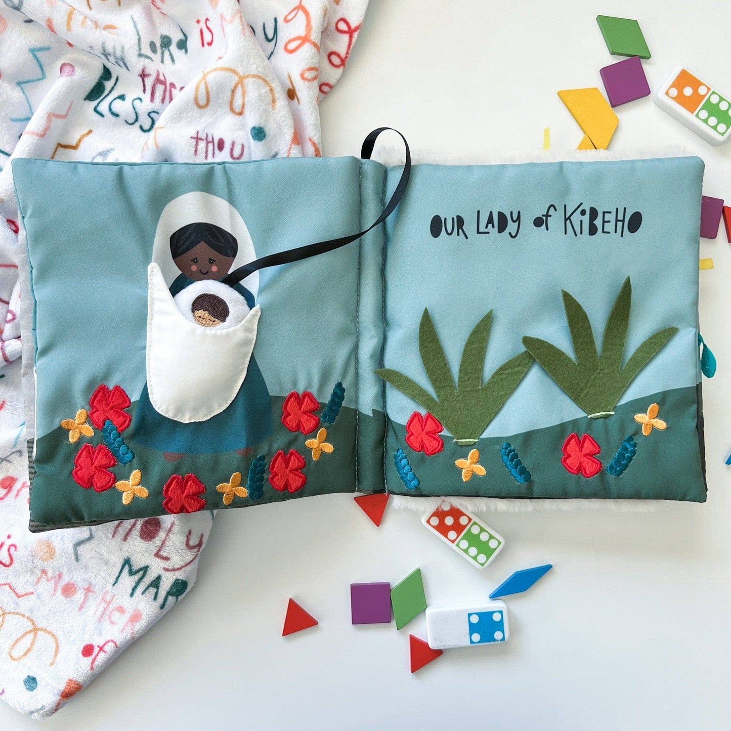 Mass Quiet Book | Wrapped in Mary's Mantle