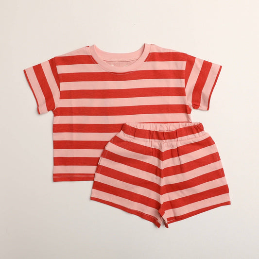 Toby Set | Blossom Stripe
