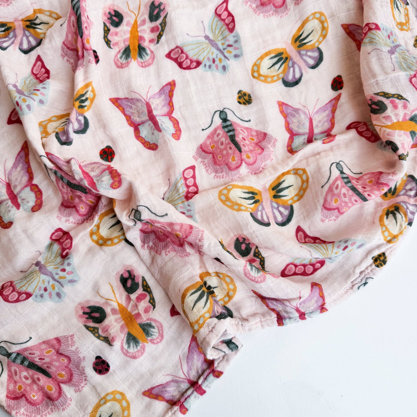 Baby Muslin Swaddle | Catholic Butterfly