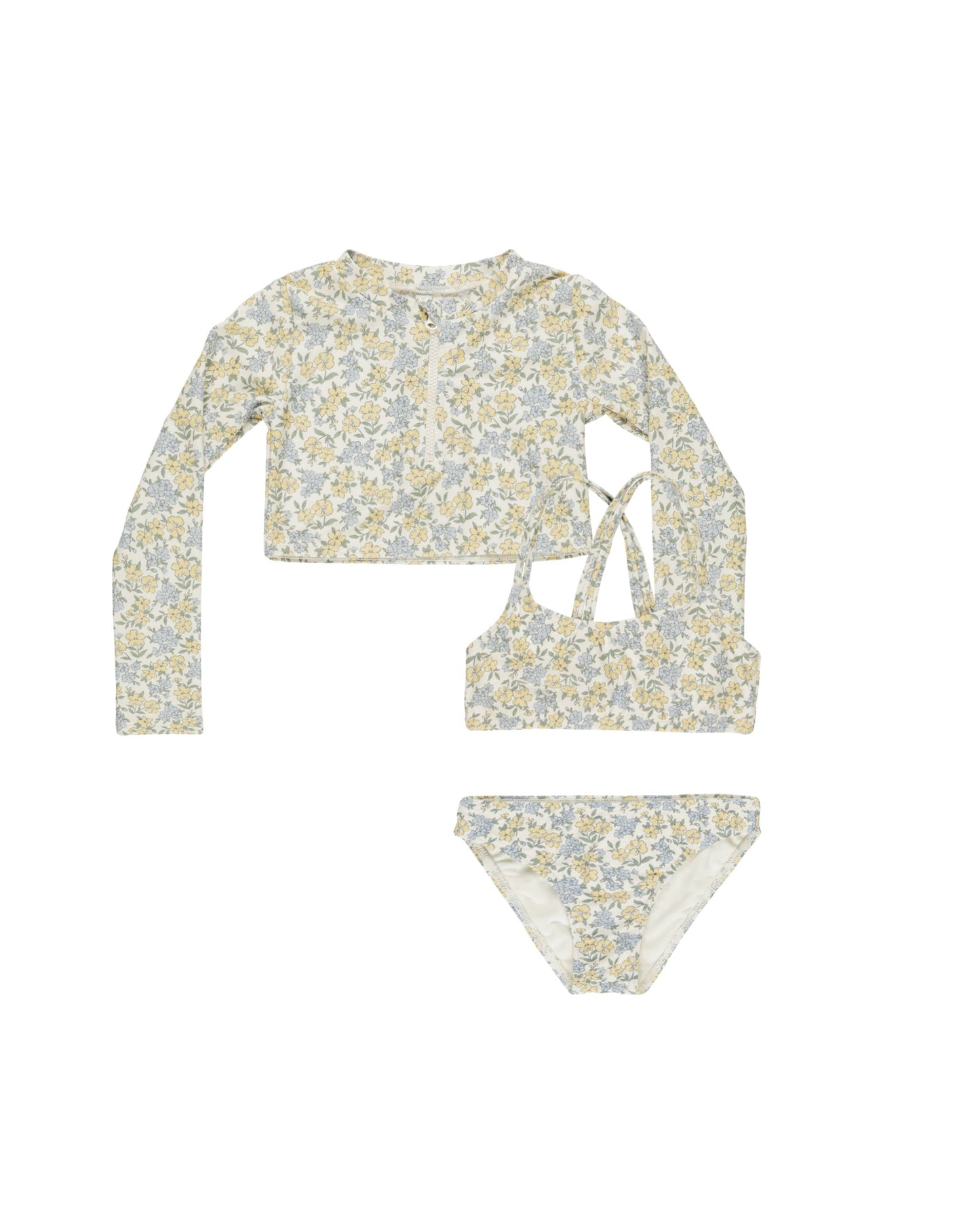 Crop Rashguard Set I Bloom