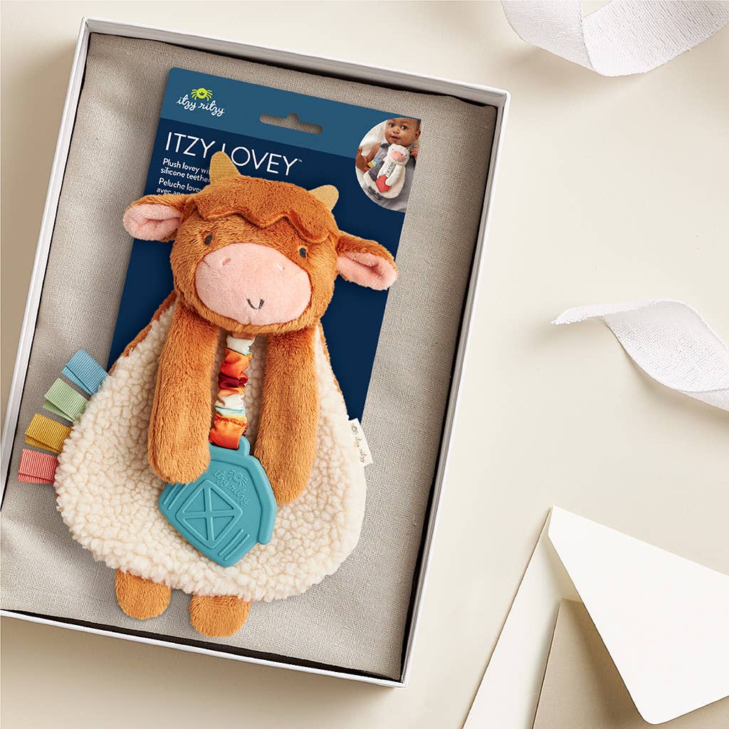 Itzy Friends Lovey™ Plush I Highland Cow