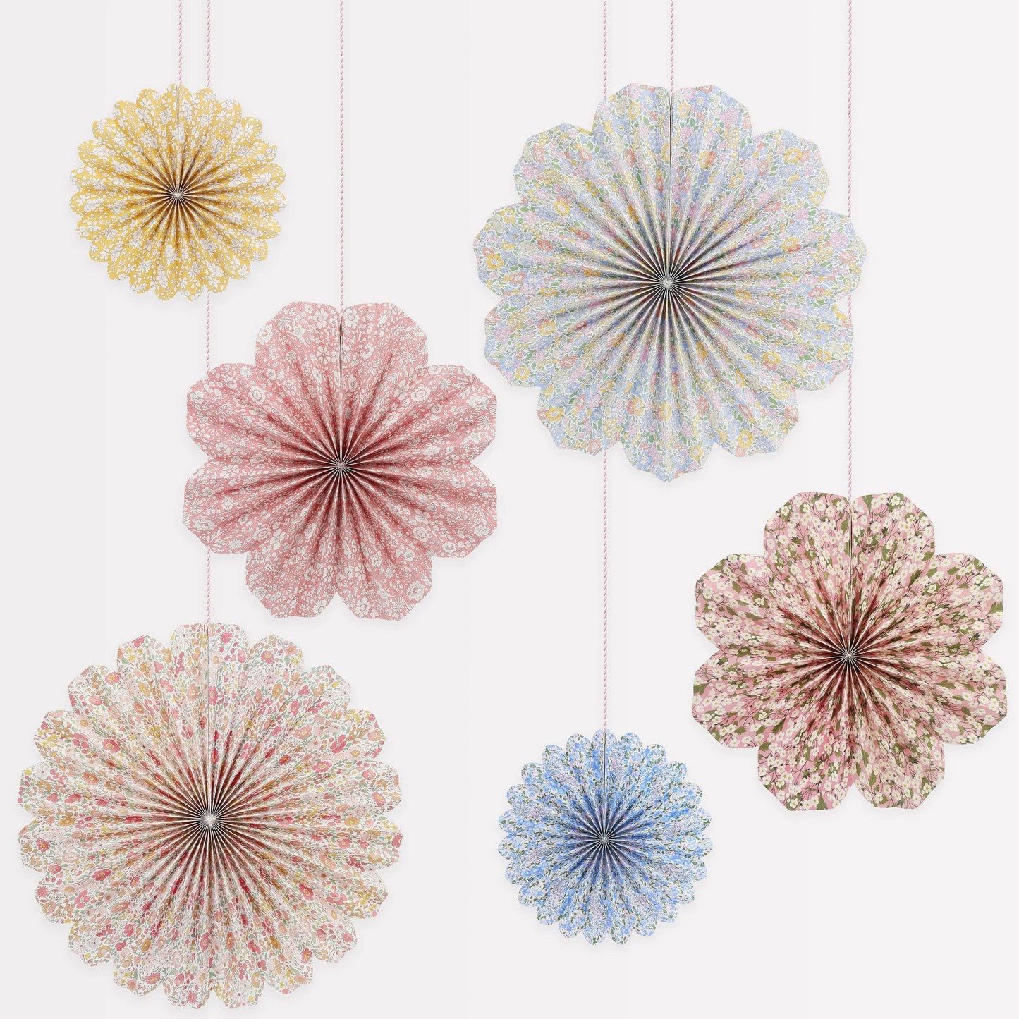 Paper Pinwheel Decorations | Meri Meri X Liberty