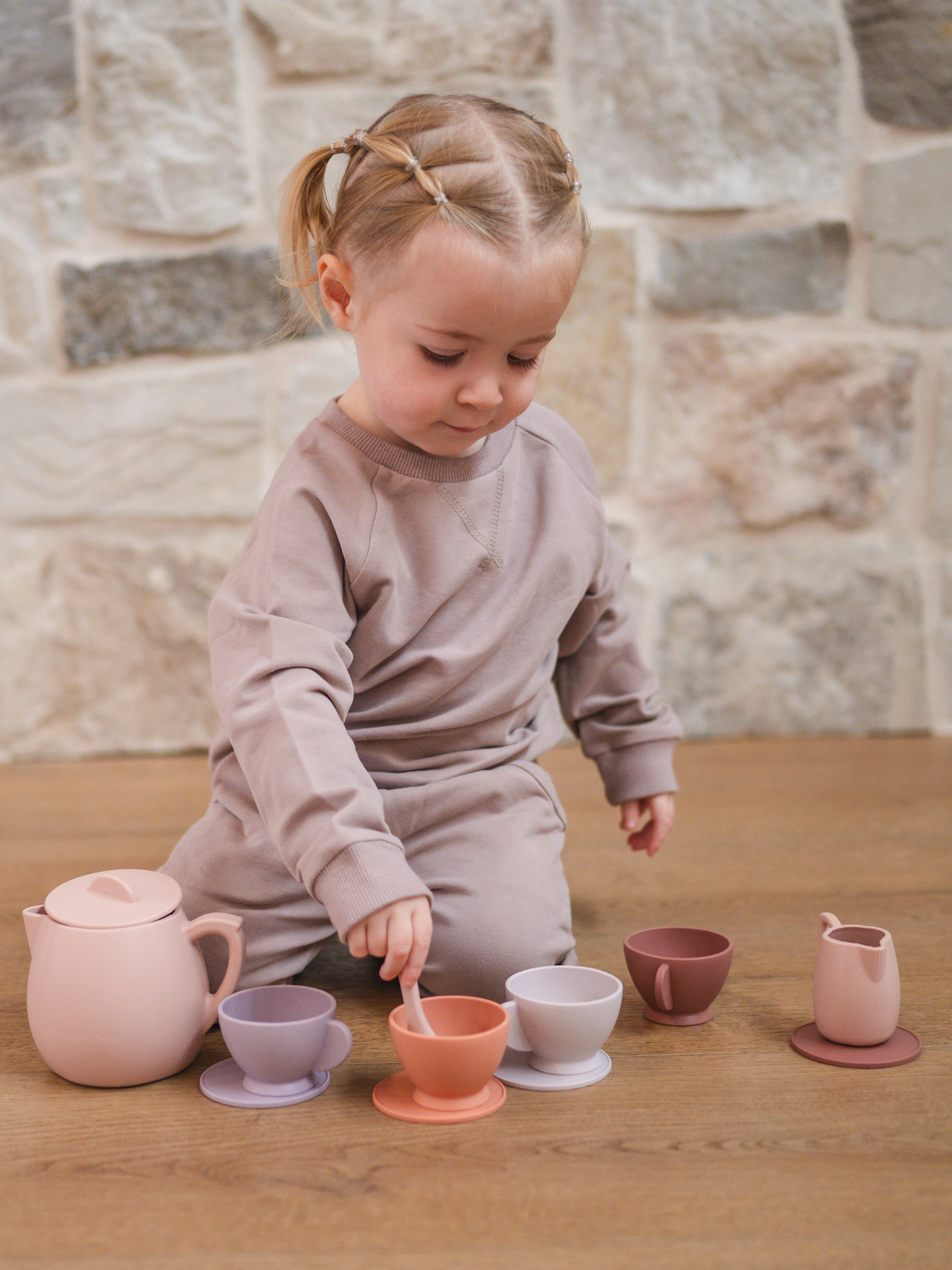 Silicone Tea Set | Petal