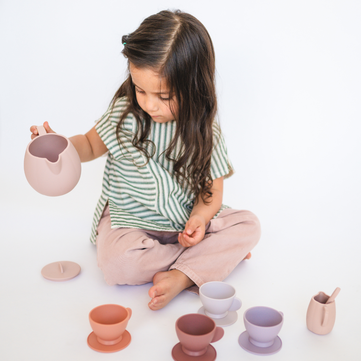 Silicone Tea Set | Petal