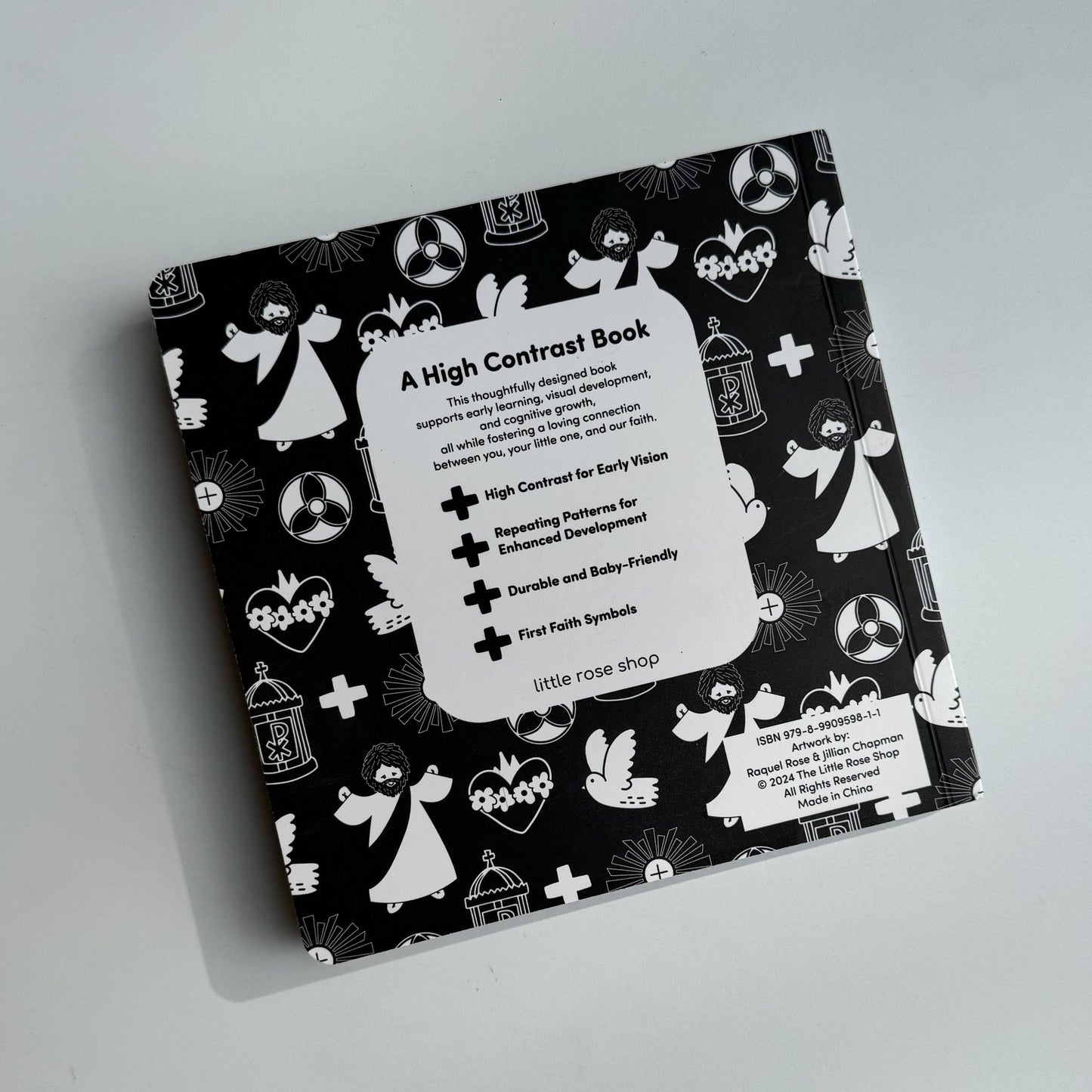 Baby's 1st Catholic Book | A High Contrast Board Book