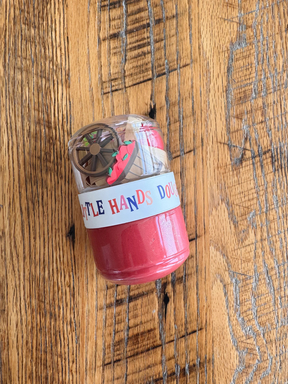 Playdough To-Go Jar | Apple Picking