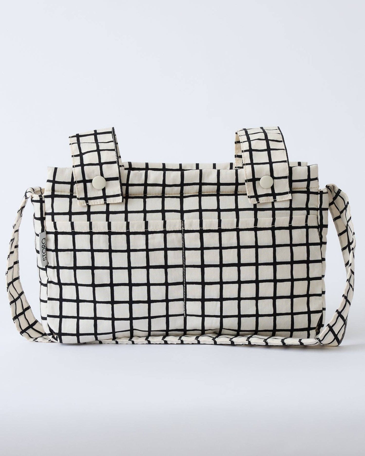 Fall Colors: Stroller Party™ Caddy Bag: Black Grid