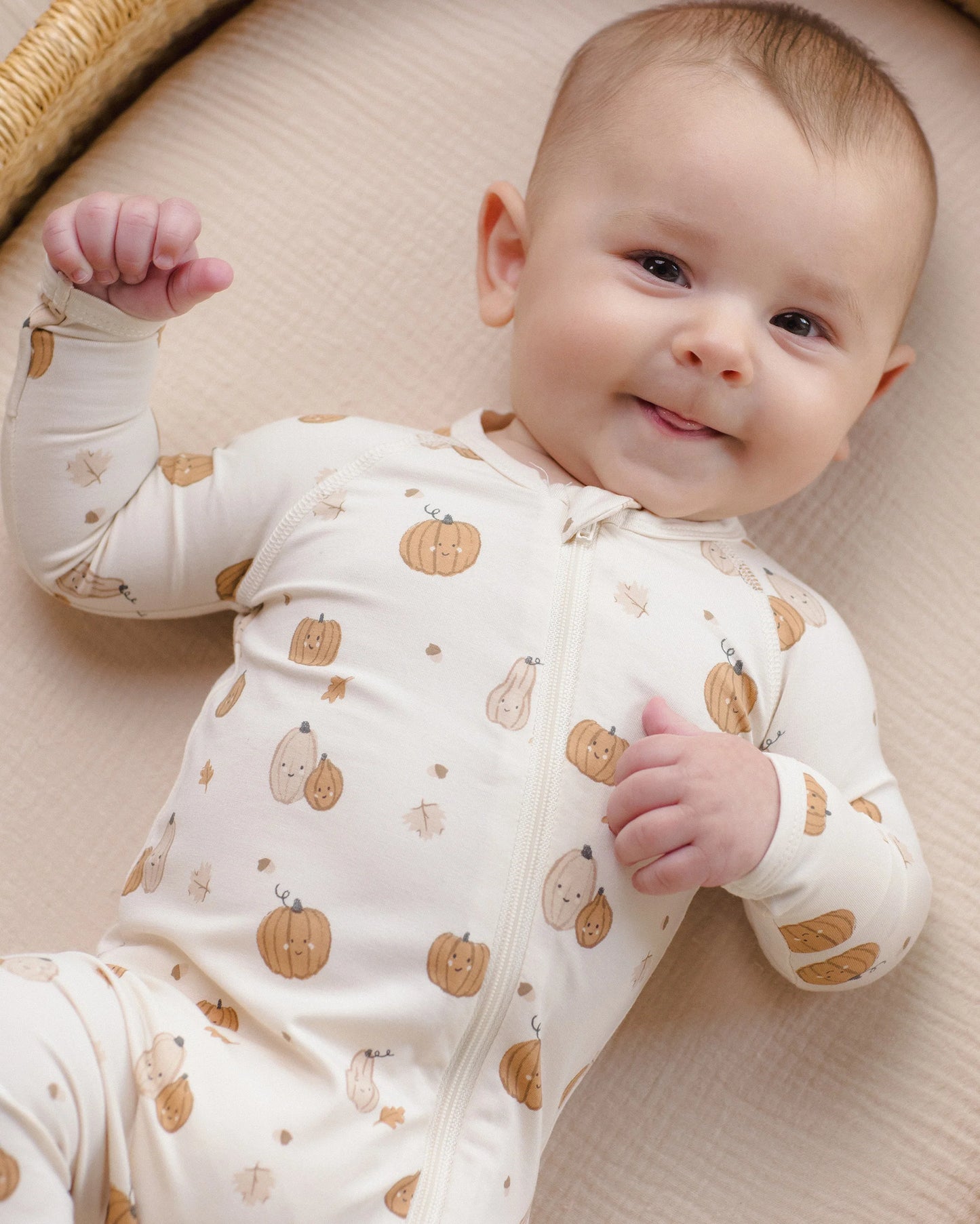 Bamboo Zip Footie | Harvest Friends