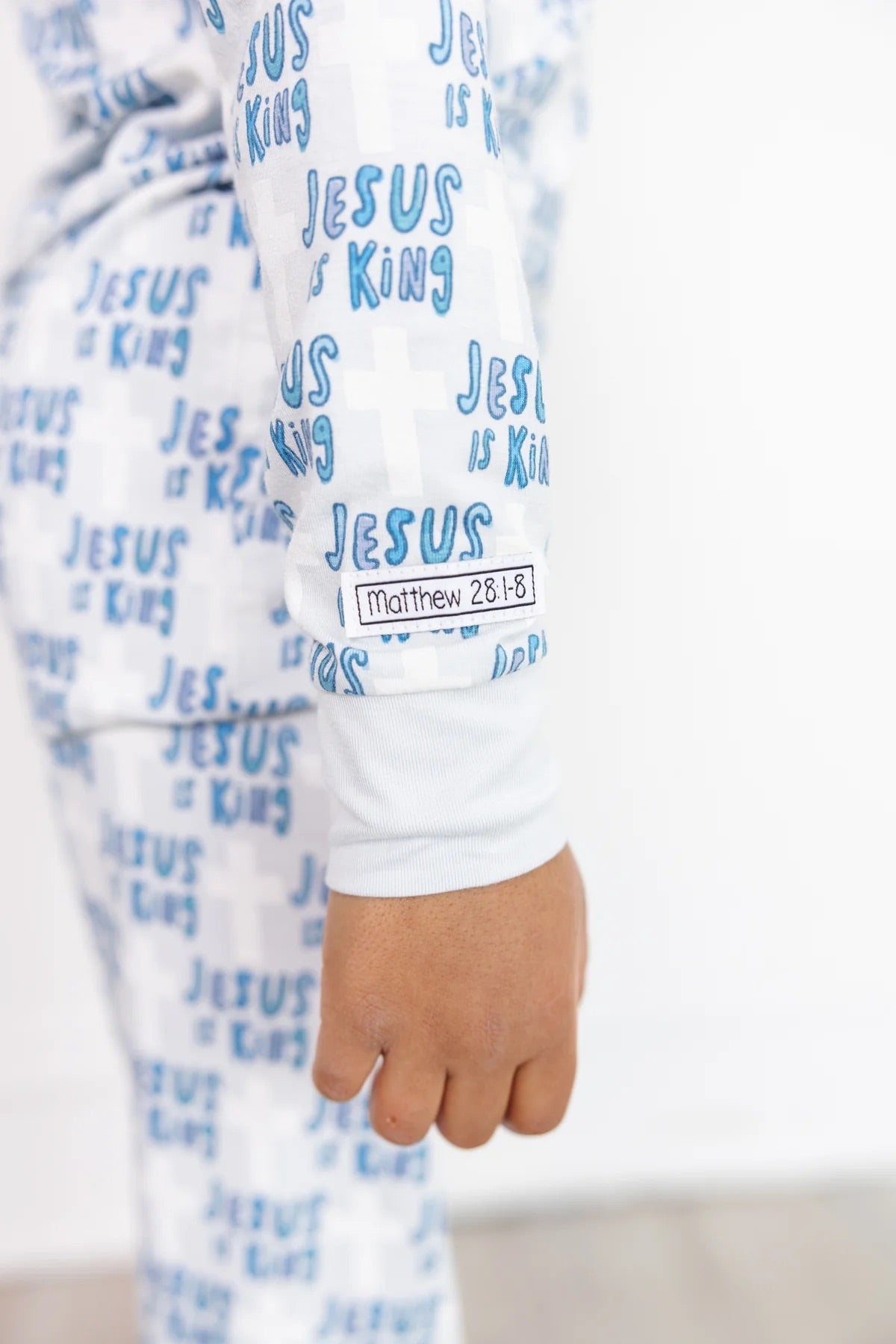 Bamboo Long Sleeve Pajama Set I Jesus Is King