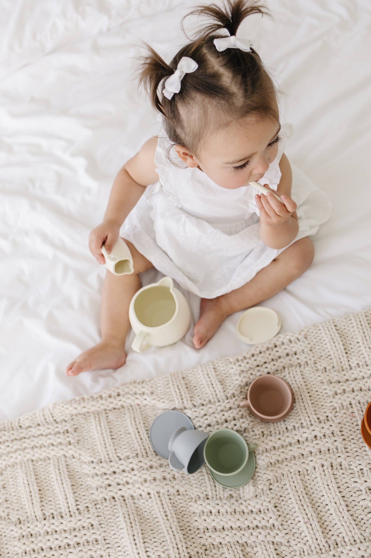 Silicone Tea Play Set