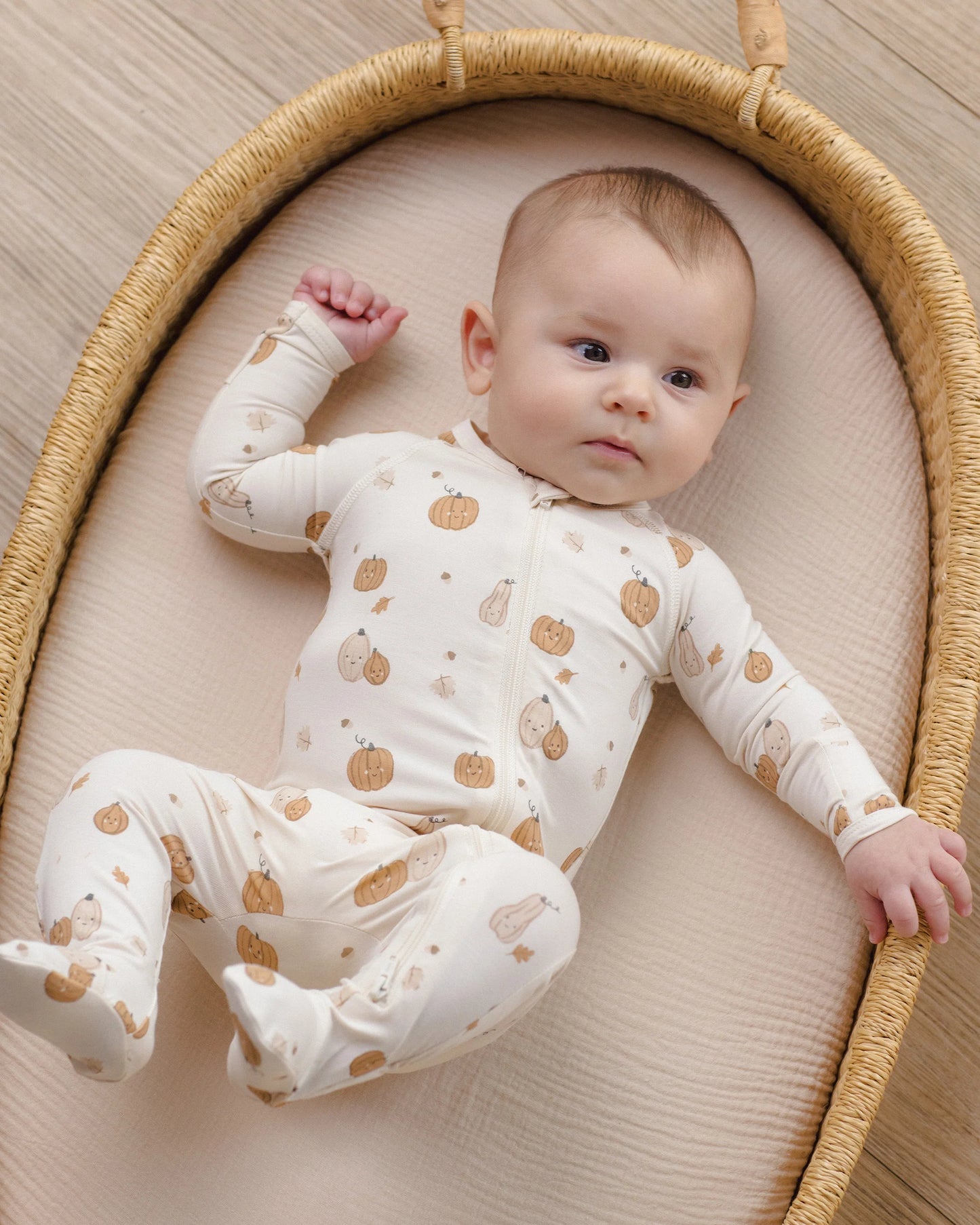 Bamboo Zip Footie | Harvest Friends