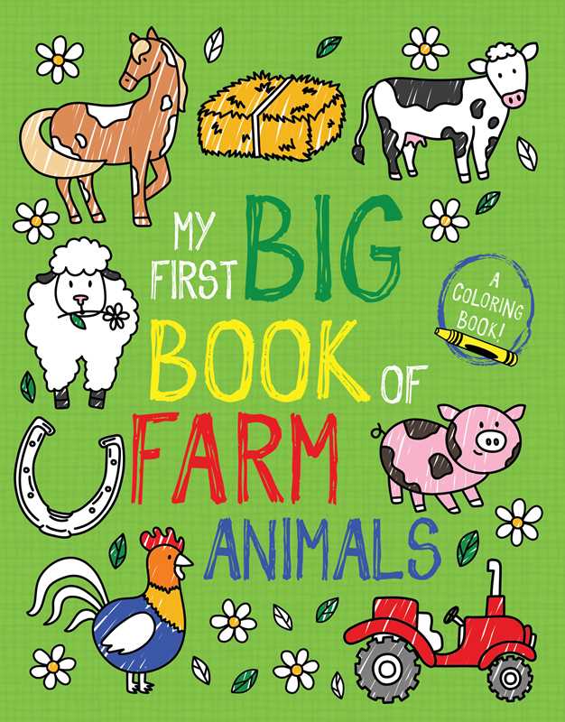 My First Big Coloring Book | Farm Animals