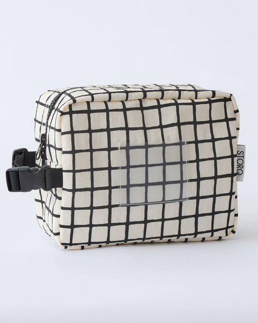Fall Colors: Mini Cooler Bag: Black Grid