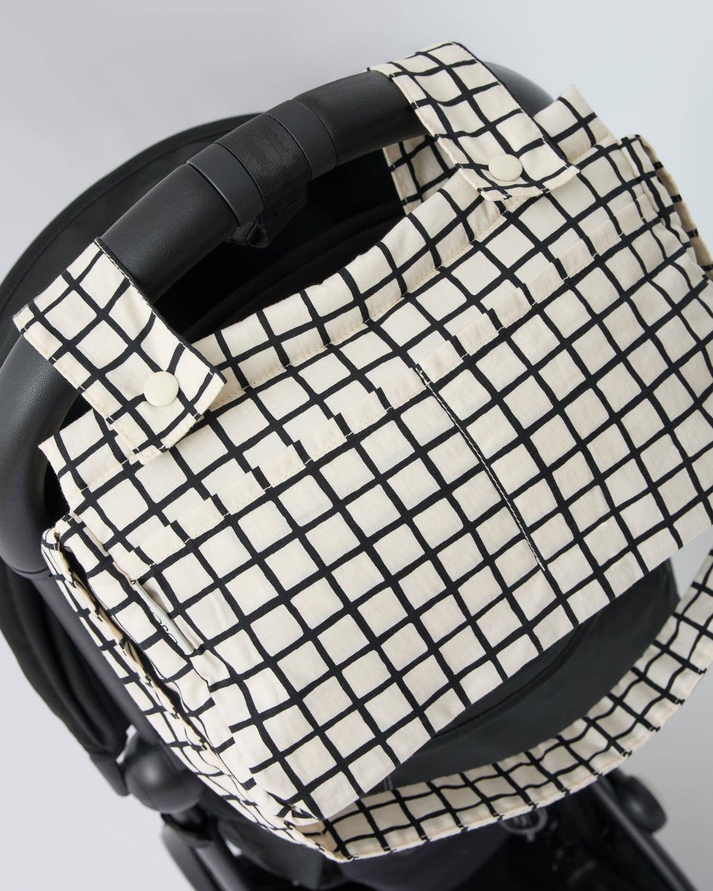 Fall Colors: Stroller Party™ Caddy Bag: Black Grid