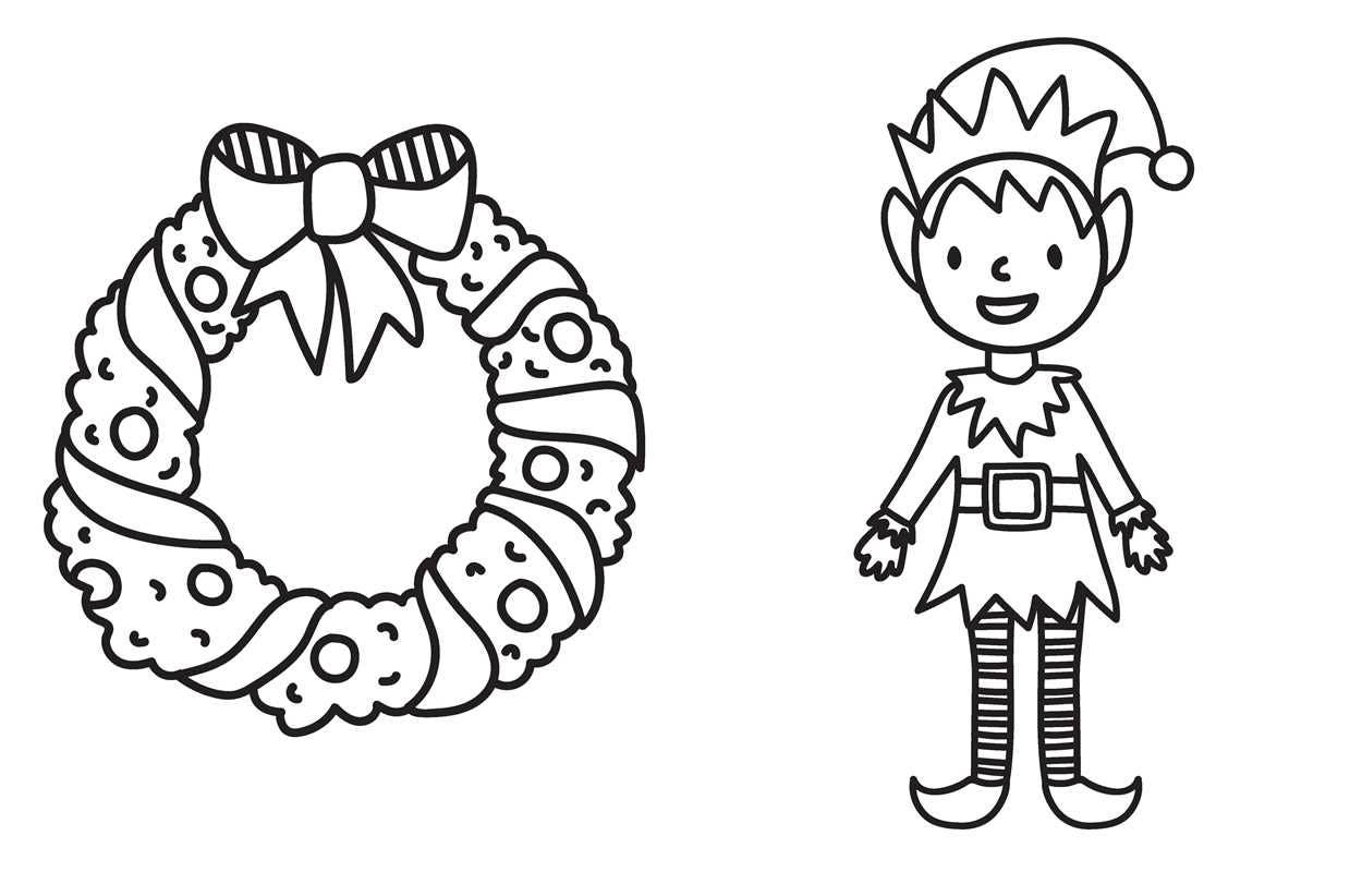 My First Big Coloring Book | Christmas