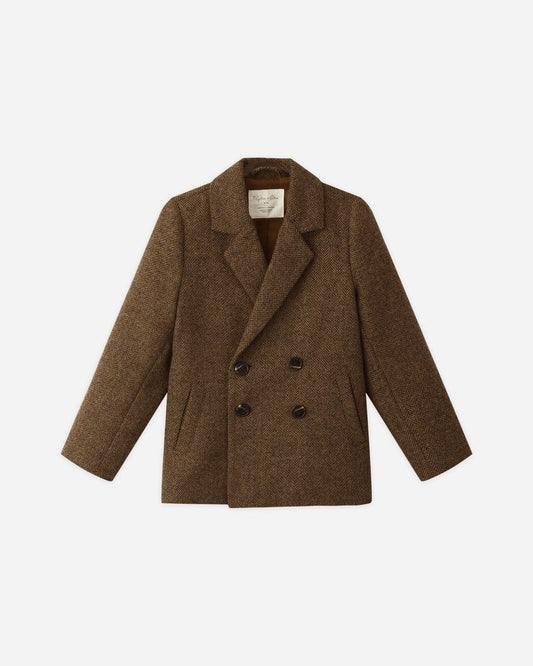 Double Breasted Blazer | Rustic Plaid