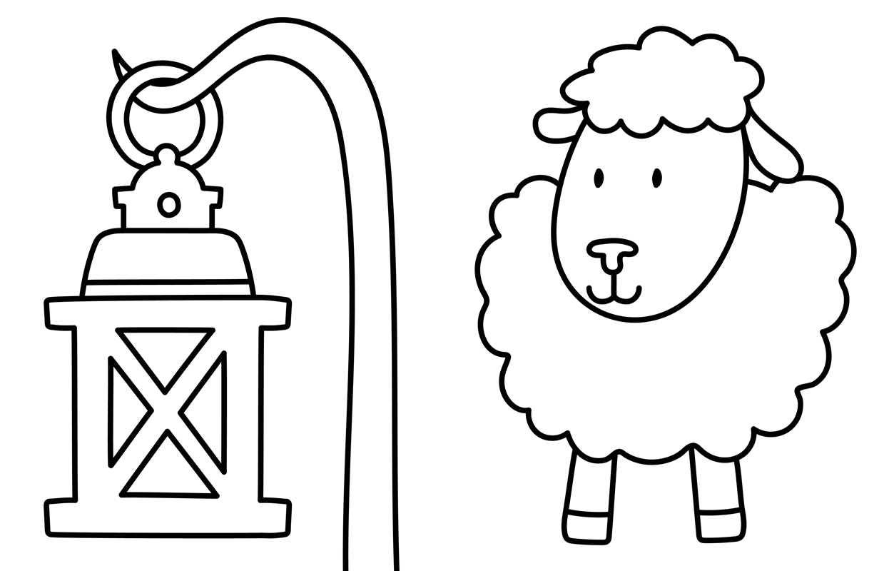 My First Big Coloring Book | Farm Animals